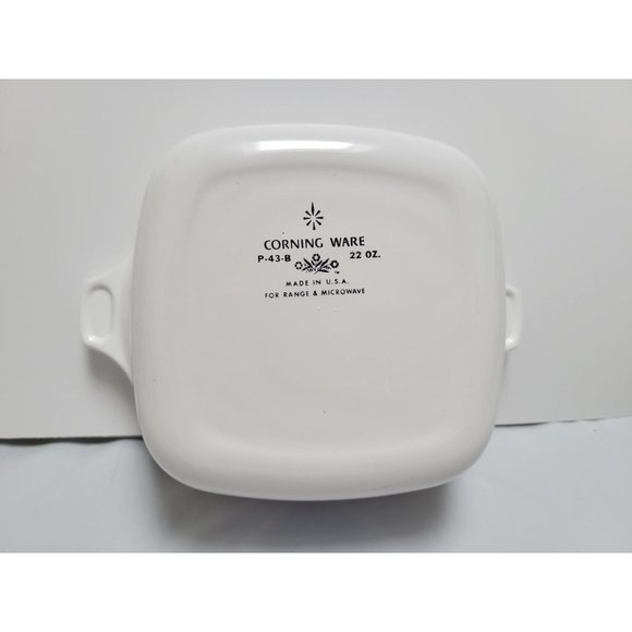 Vintage Blue Cornflower Dish P-43B Petite 22 Oz. Corning Ware-Range/Microwave - Picture 6 of 6